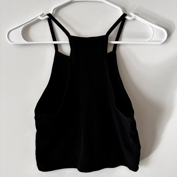 Black Crop Top - Picture 2 of 2